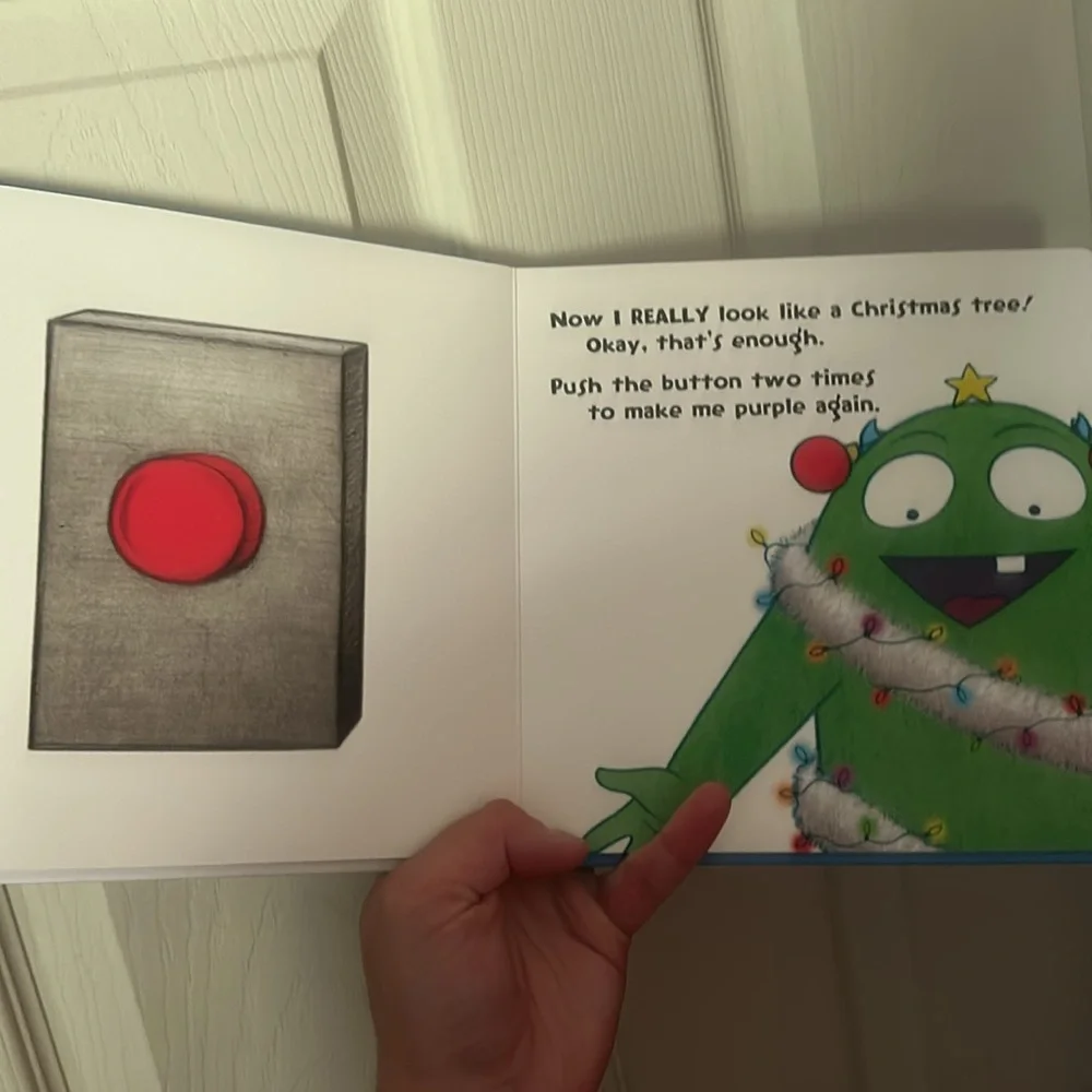 DON’T PUSH THE BUTTON: CHRISTMAS EDITION: BY BILL COTTER: NEW
